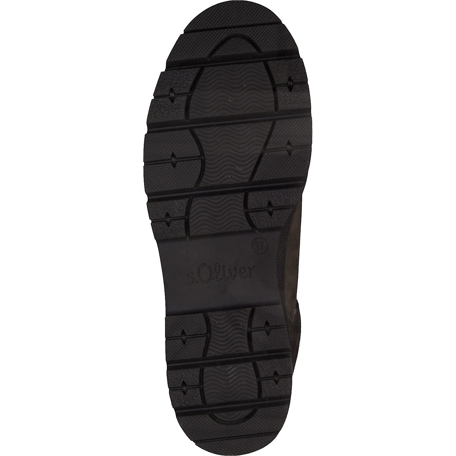 s.Oliver 5-26226-29-701 aus Leder - gefüttert - khakigrün Damen Winterstief günstig online kaufen