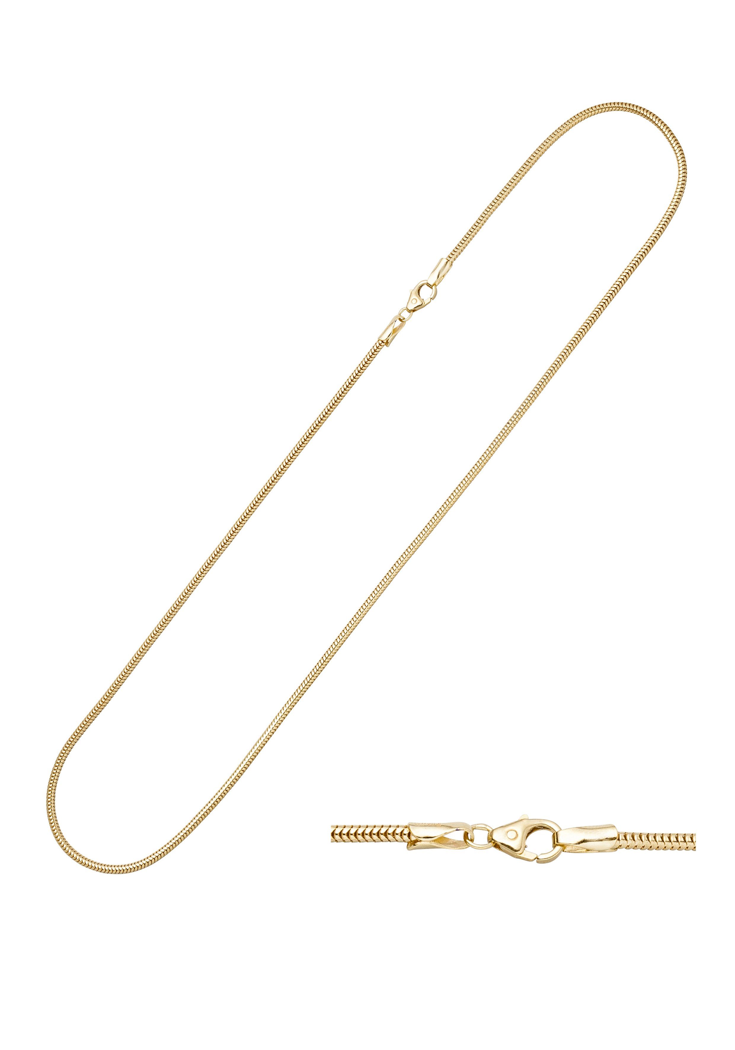 Damen Schmuck JOBO Goldkette Schlangen-Kette, 333 Gold 45 cm 2,4 mm