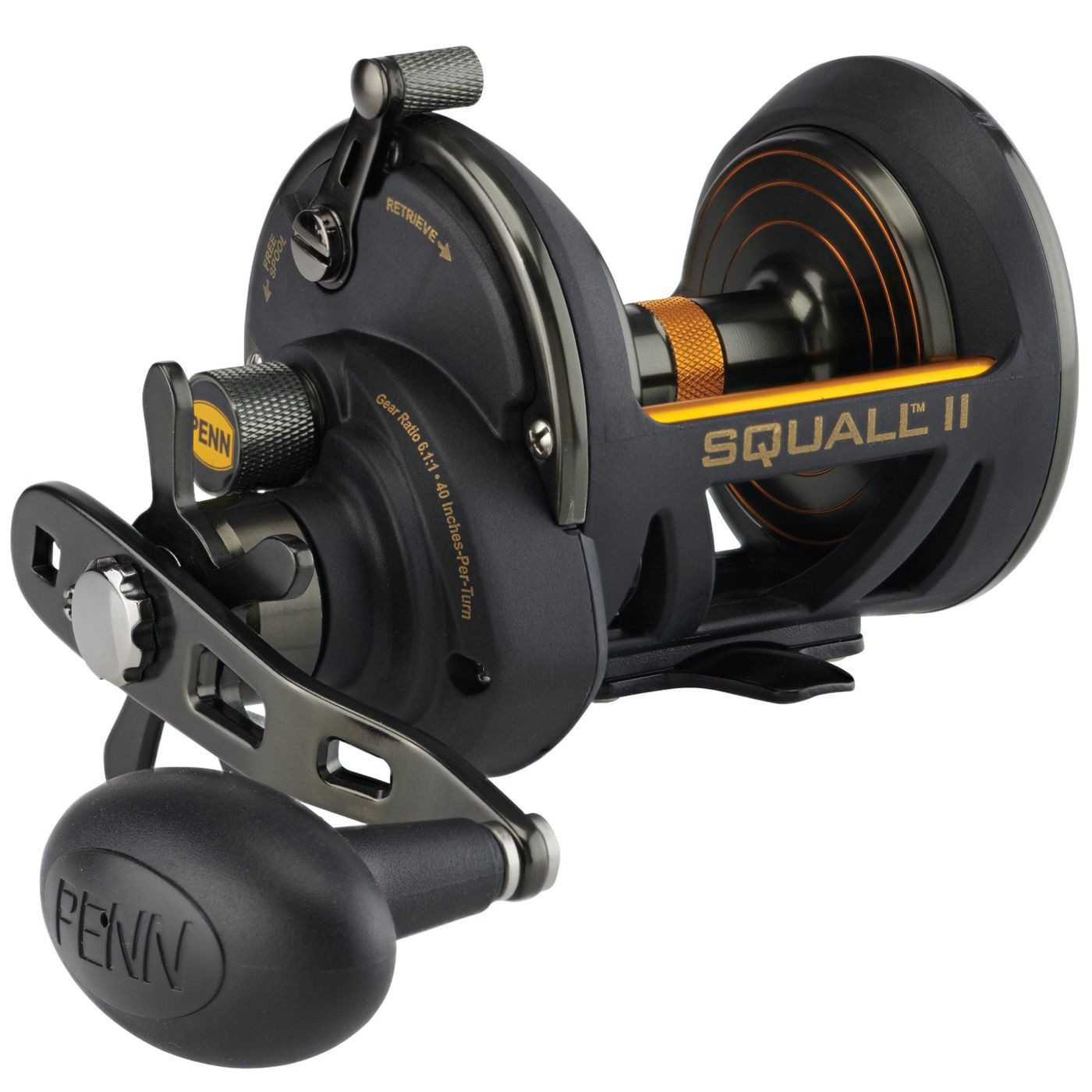 Multirolle Penn Squall II Star Drag Reel 30 - Rechtshand Multirolle