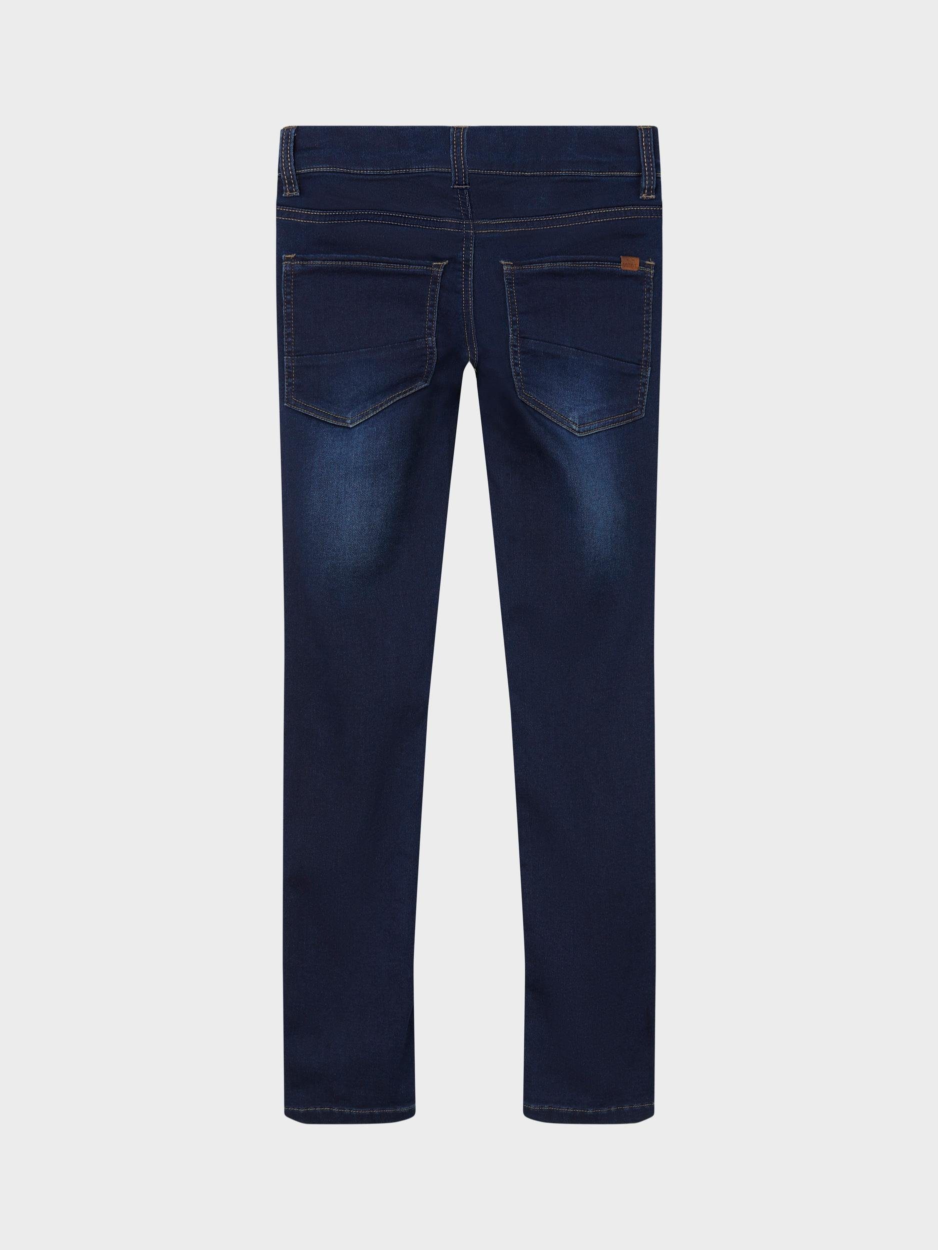 dark blue denim
