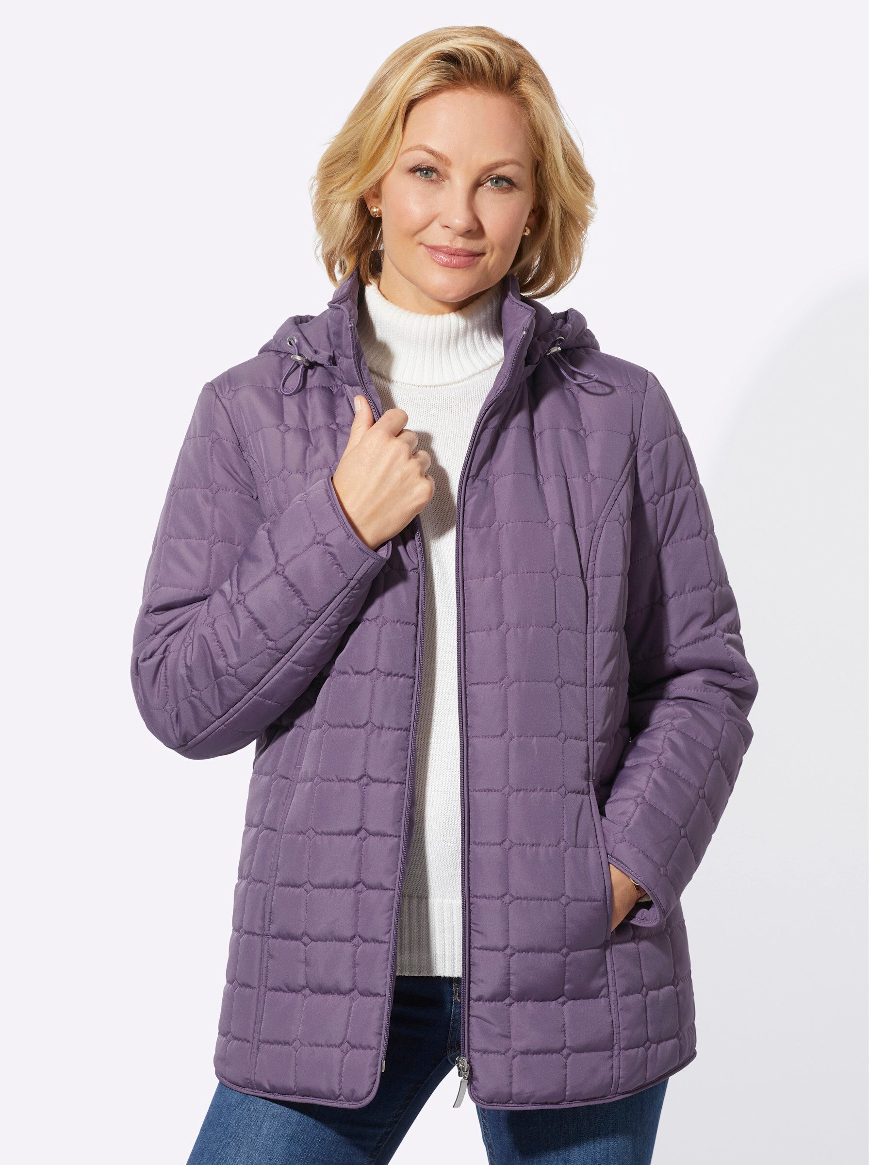 Allwetterjacke Steppjacke Langarm
