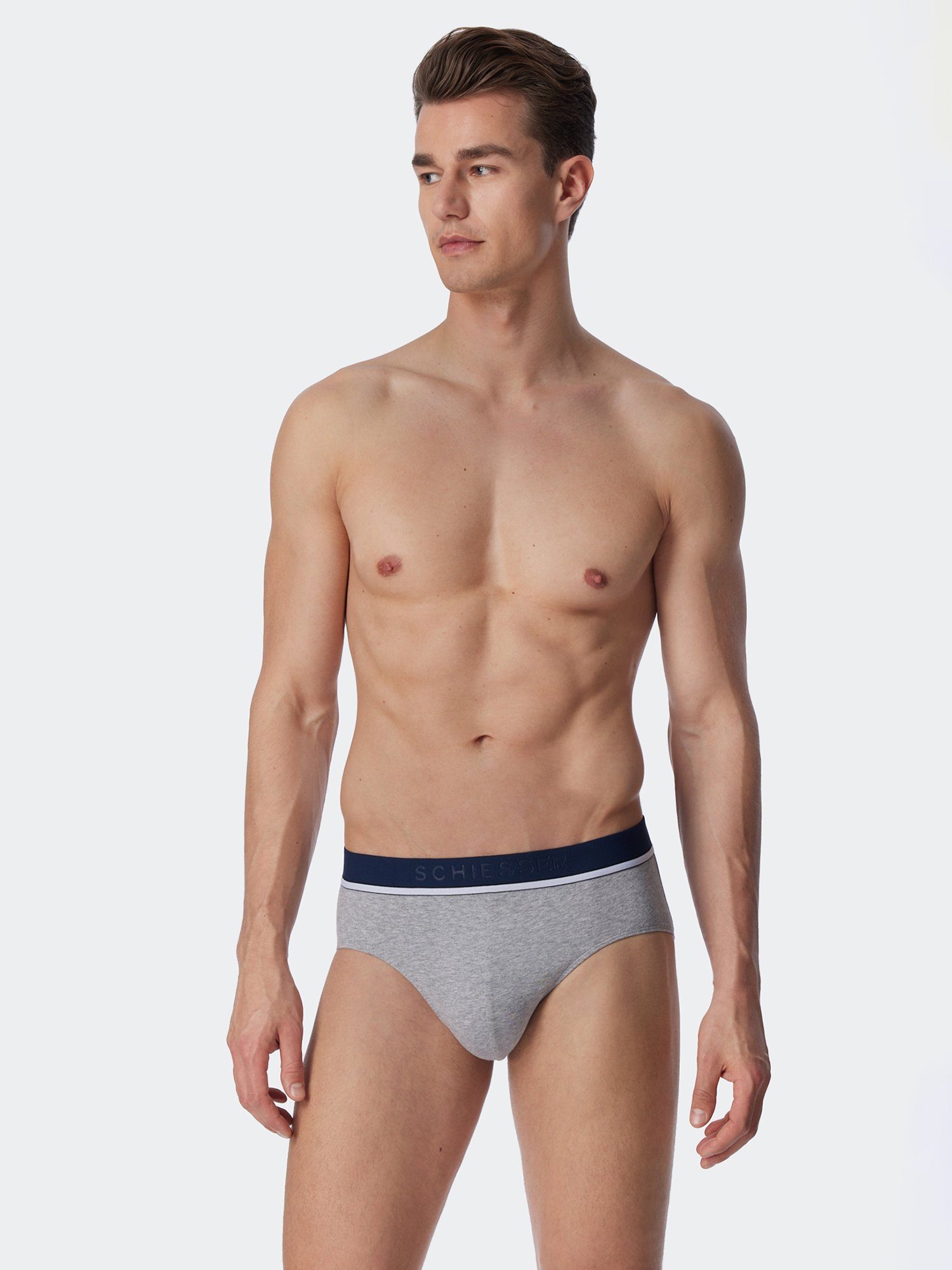 Schiesser Slip 95/5 Organic Cotton (3-St) günstig online kaufen