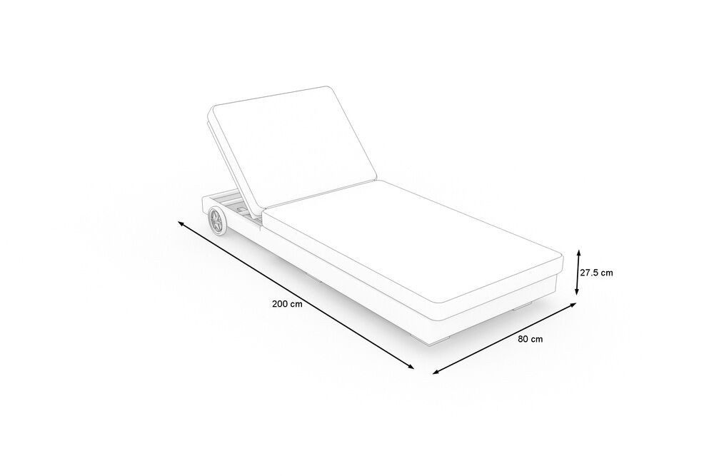 OUTFLEXX Gartenliege