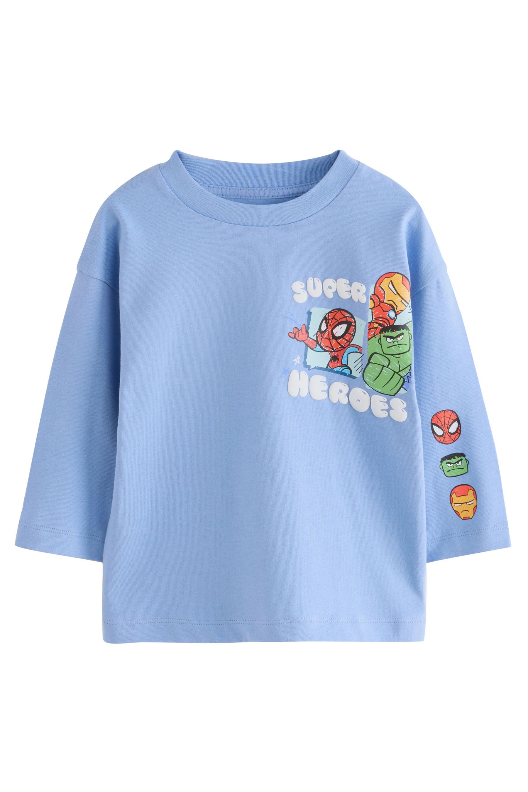 Next Langarmshirt Langarmshirt, Marvel (1-tlg) günstig online kaufen