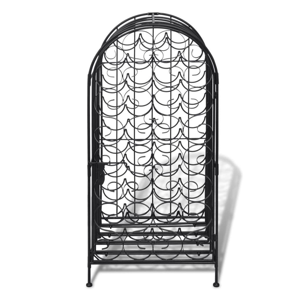 vidaXL Weinregal 44 x 38 x 100 cm Weinregal Flaschenregal Weinschrank Flaschenständer f