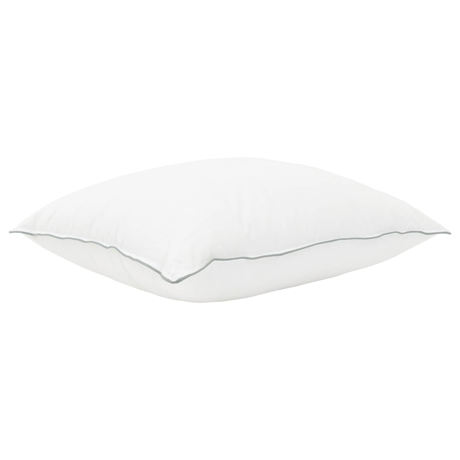 vidaXL Kopfkissen Kopfkissen 2 Stk. 80 x 80 cm Australische Wolle Weiß, Bezug: Wolle
