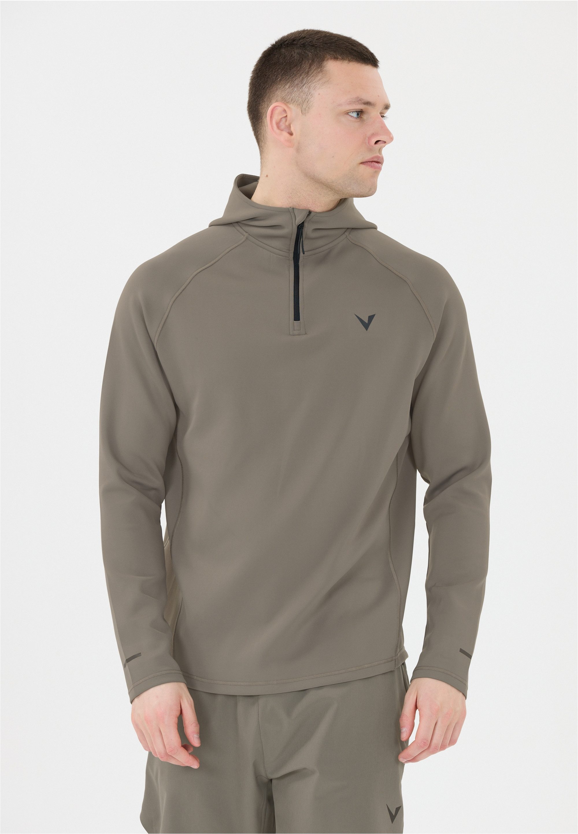 Virtus Fleeceshirt Allister mit praktischer Quick-Dry-Funktion