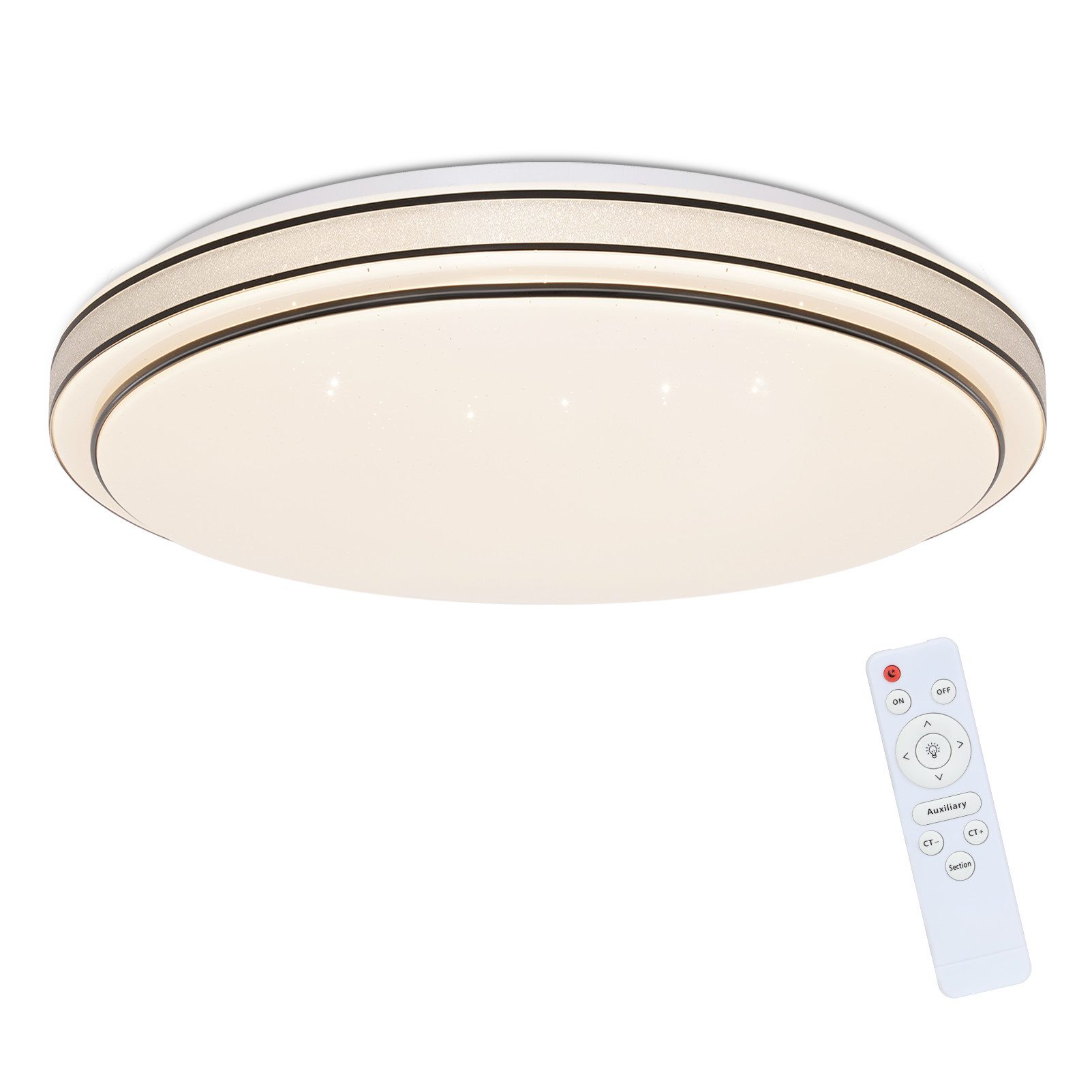 Nettlife LED Deckenleuchte Sternenhimmel 23W 27CM günstig online kaufen