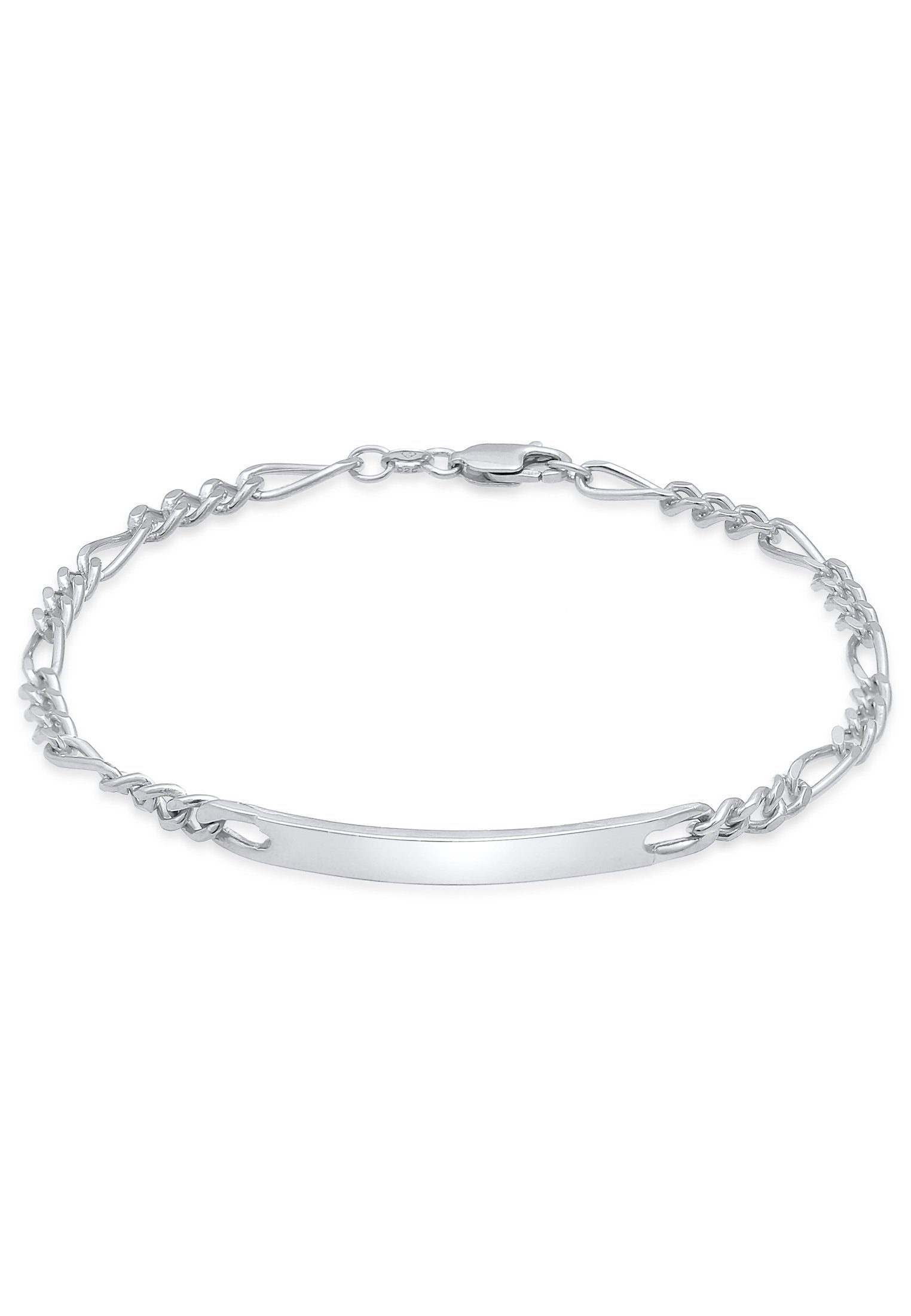Kuzzoi Armband Herren ID Platte Figaro günstig online kaufen