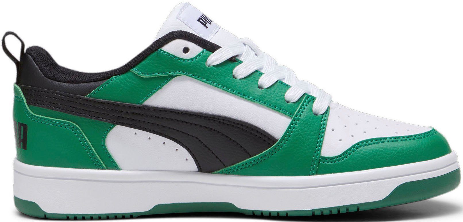 Sneaker REBOUND Black-Archive LO White-PUMA Green PUMA V6 JR PUMA