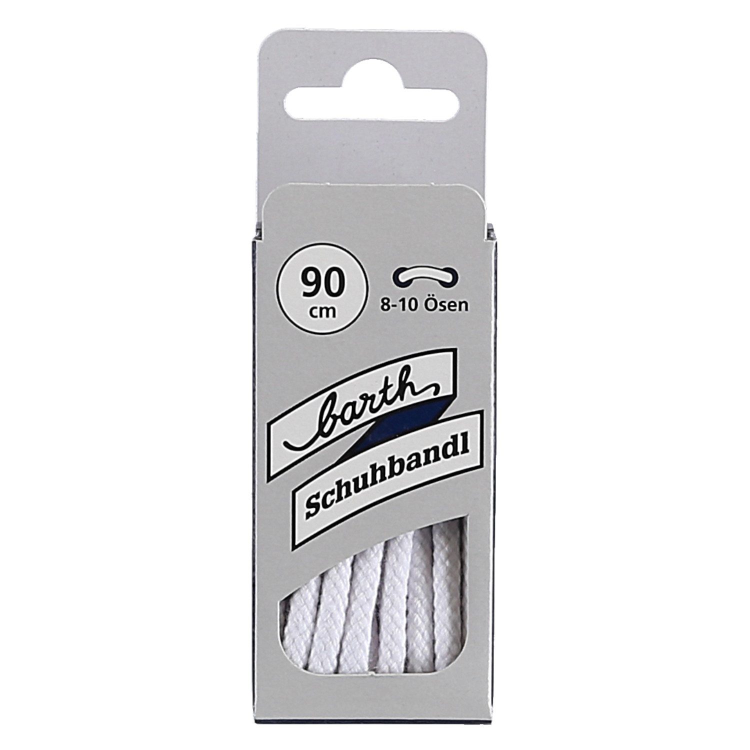 barth schuhbandl Schnürsenkel Klassik extra dick rund weiß 90cm