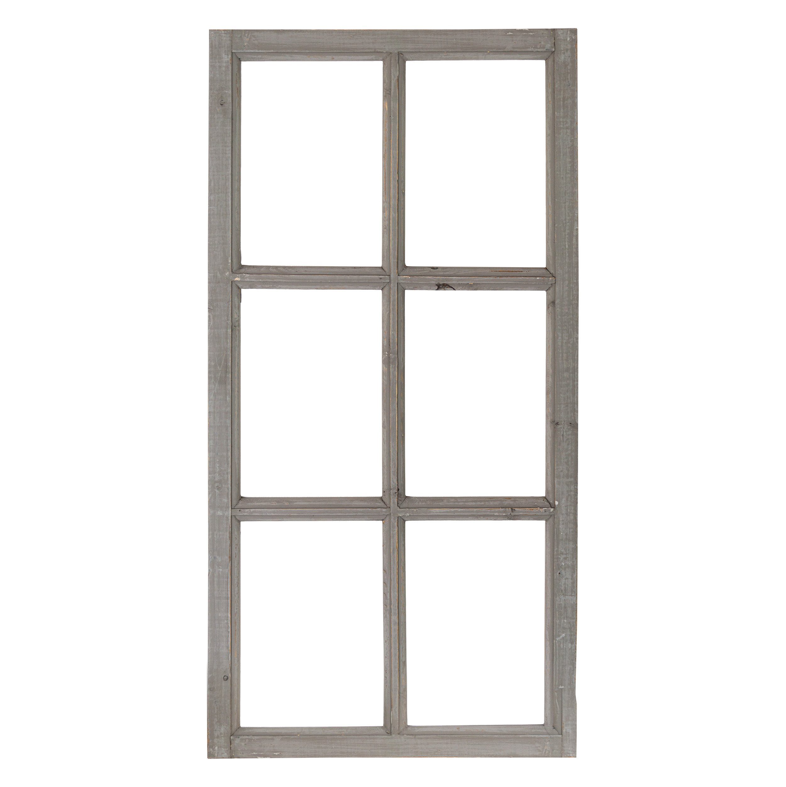 Wanddekoobjekt Deko-Vintage Stallfenster im Landhausstil