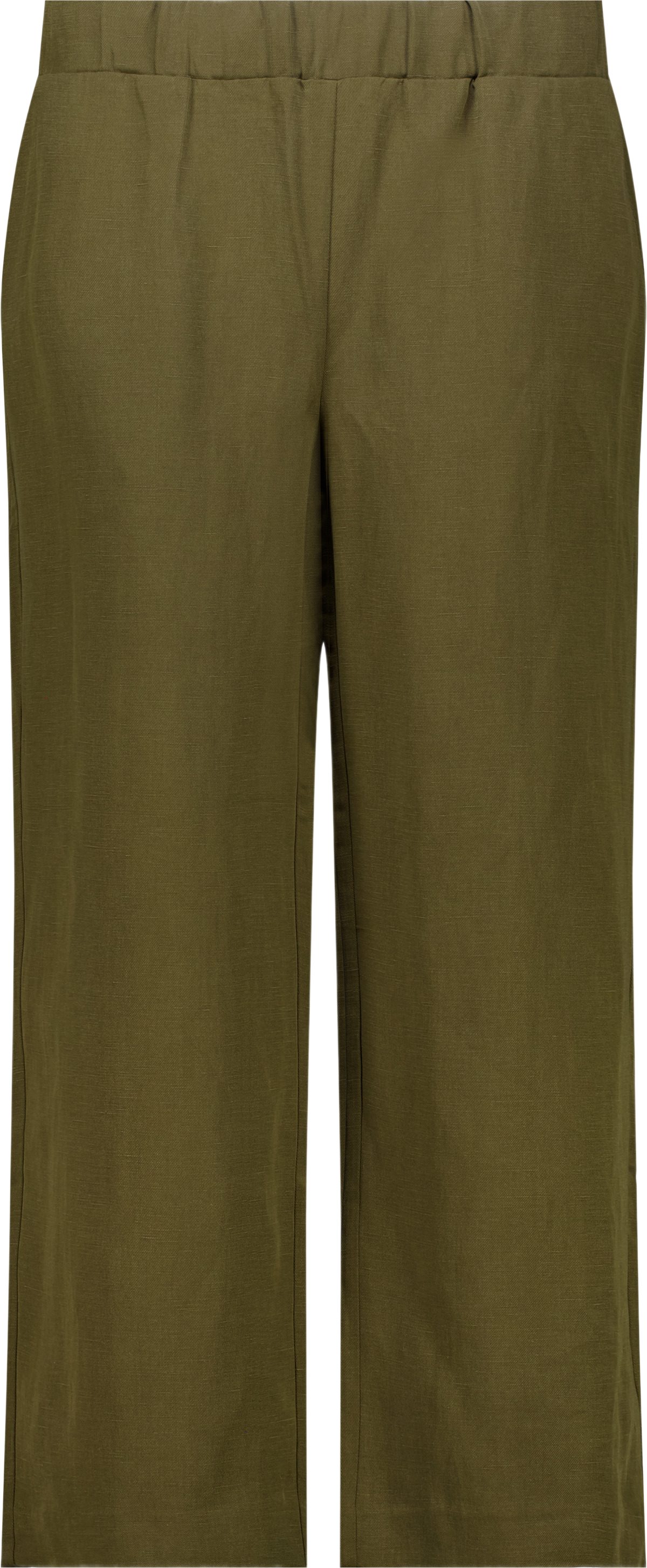 Monari Stoffhose grün,Casual,Lyocell,Unifarben,Wide Leg,Mittel