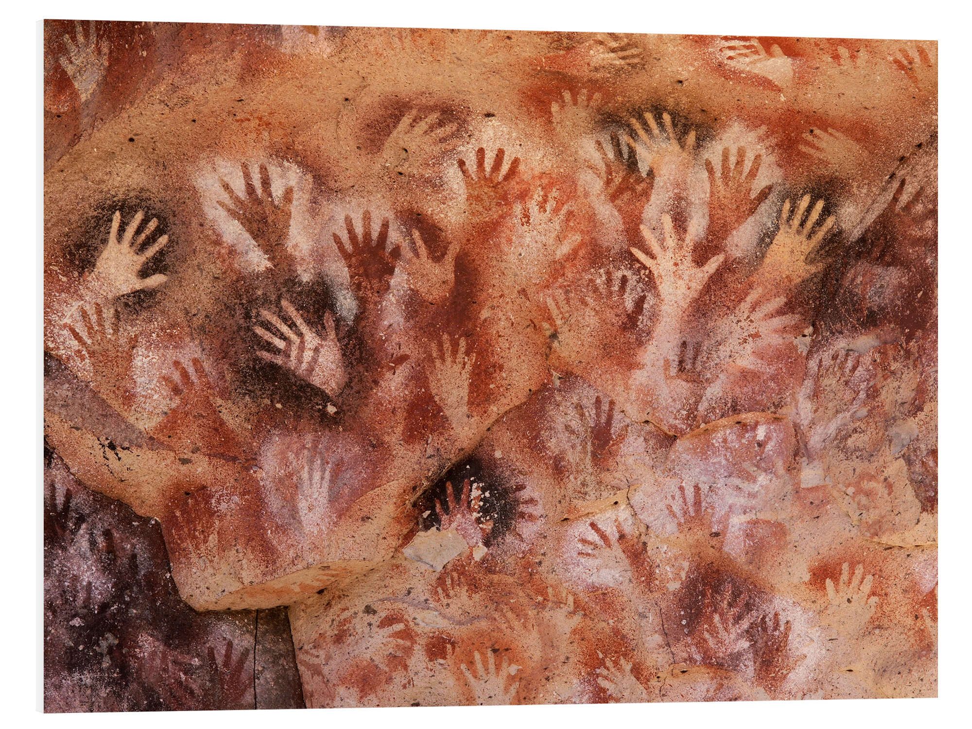 Posterlounge Forex-Bild Javier Trueba, Höhle der Hände, Argentinien, Fotografie