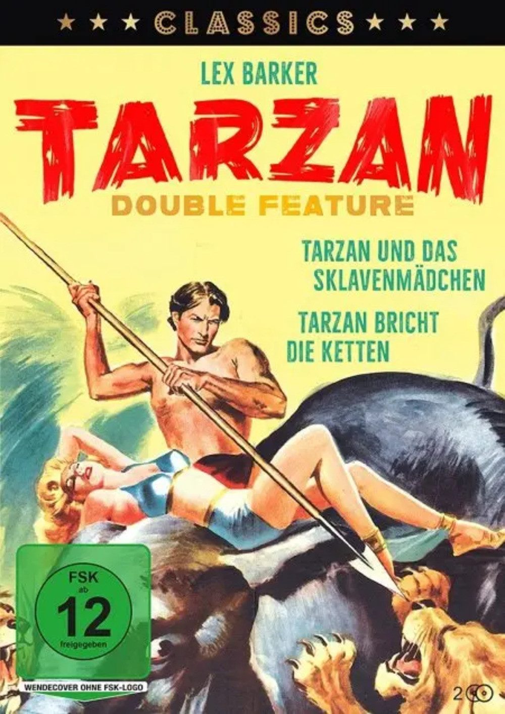 DVD Tarzan Double Feature: Tarzan und das Sklavenmädchen & Tarzan...