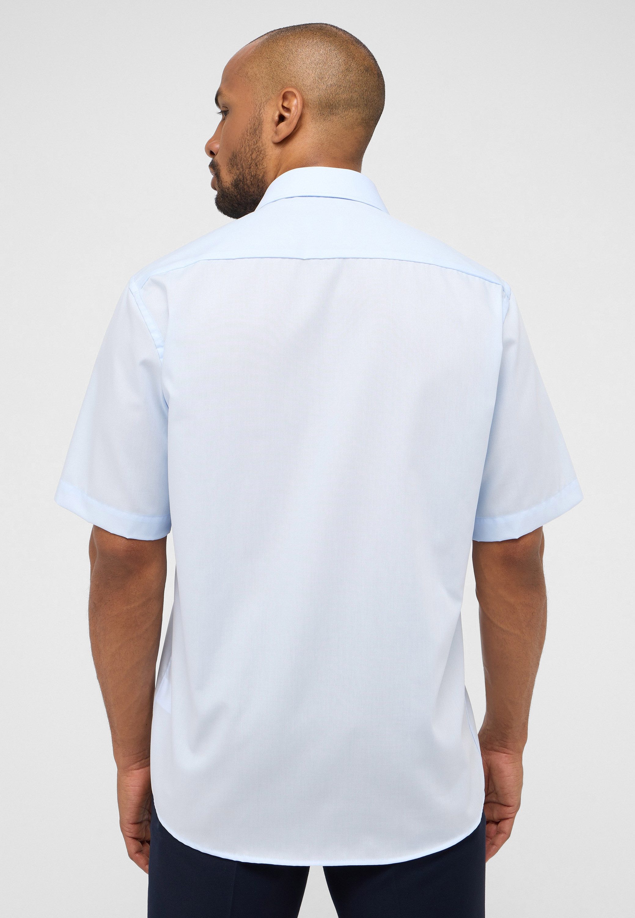 Eterna Kurzarmhemd COMFORT FIT NON IRON (bügelfrei) günstig online kaufen