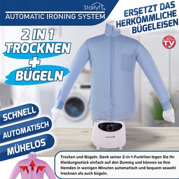 Starlyf Bügelsystem Automatic Ironing System, 1200,00 W, Automatisches Bügelsystem – Bügelroboter, trocknen und bügeln