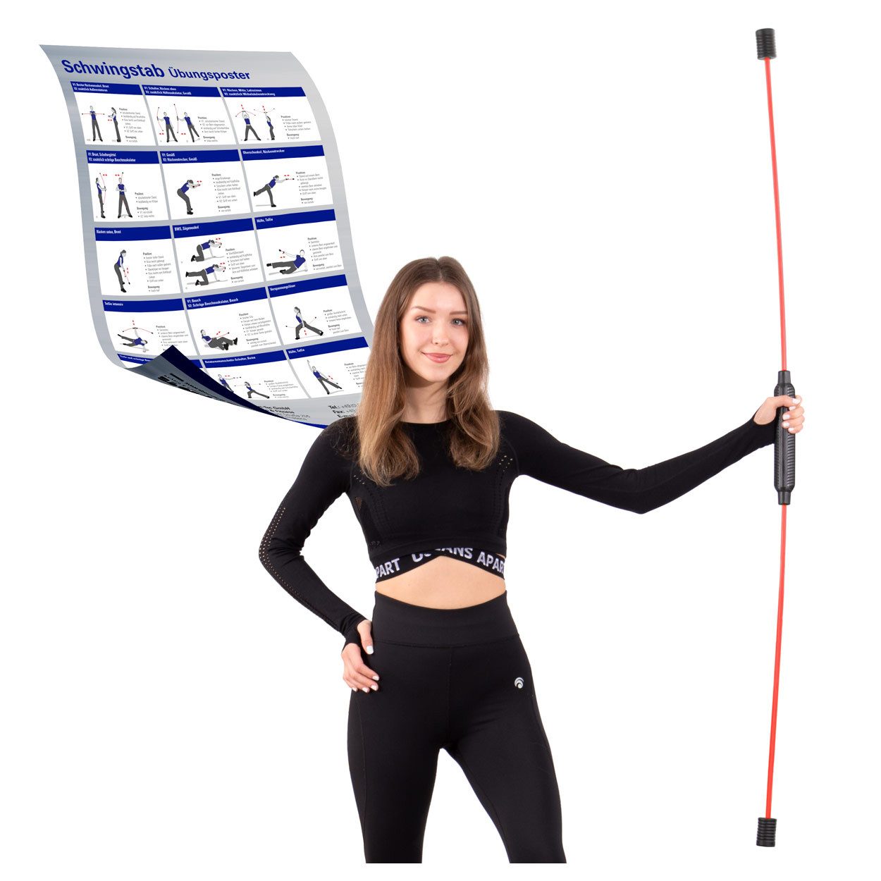 Sport-Tec Swingstick Sport-Tec Schwingstab, 159 cm