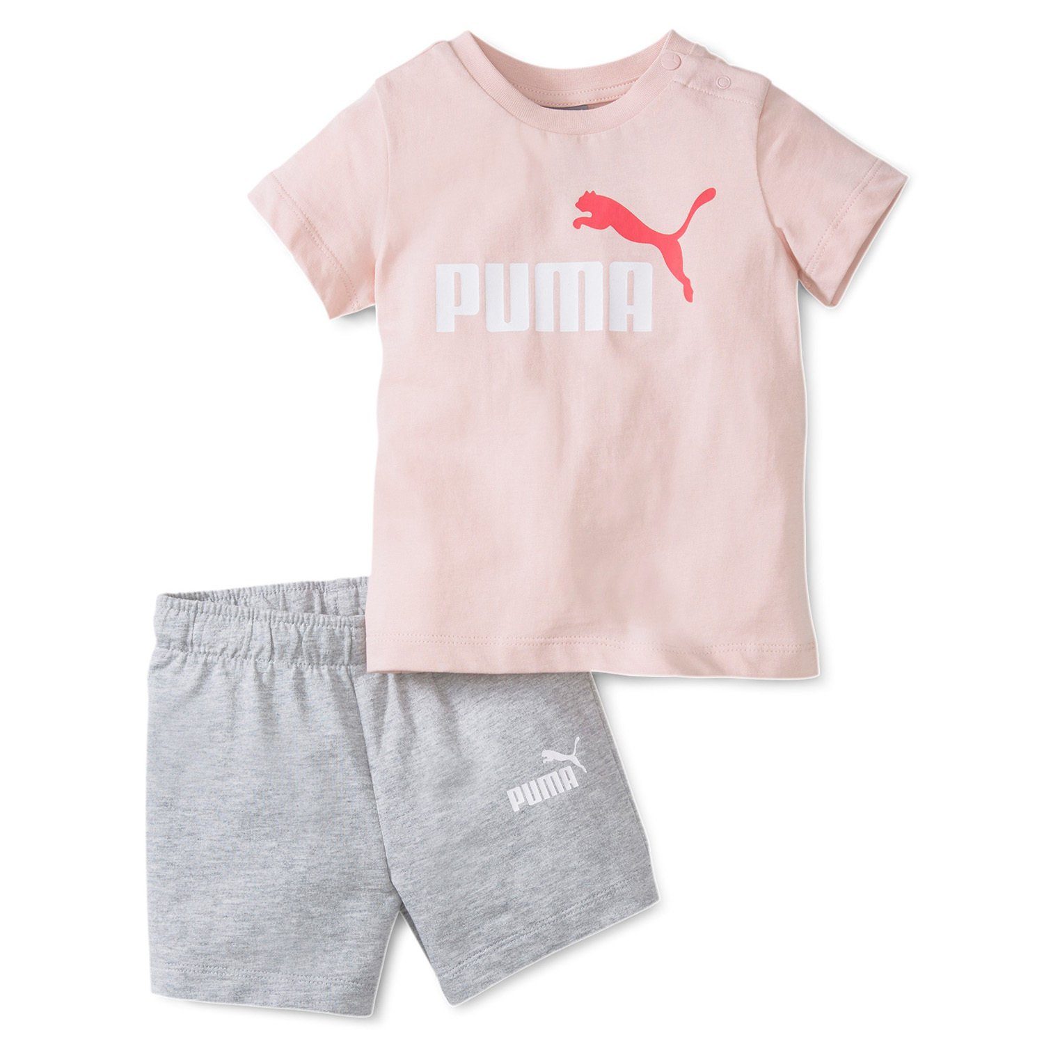 PUMA T-Shirt Kinder Trainingsset - Minicats Tee & Shorts Set