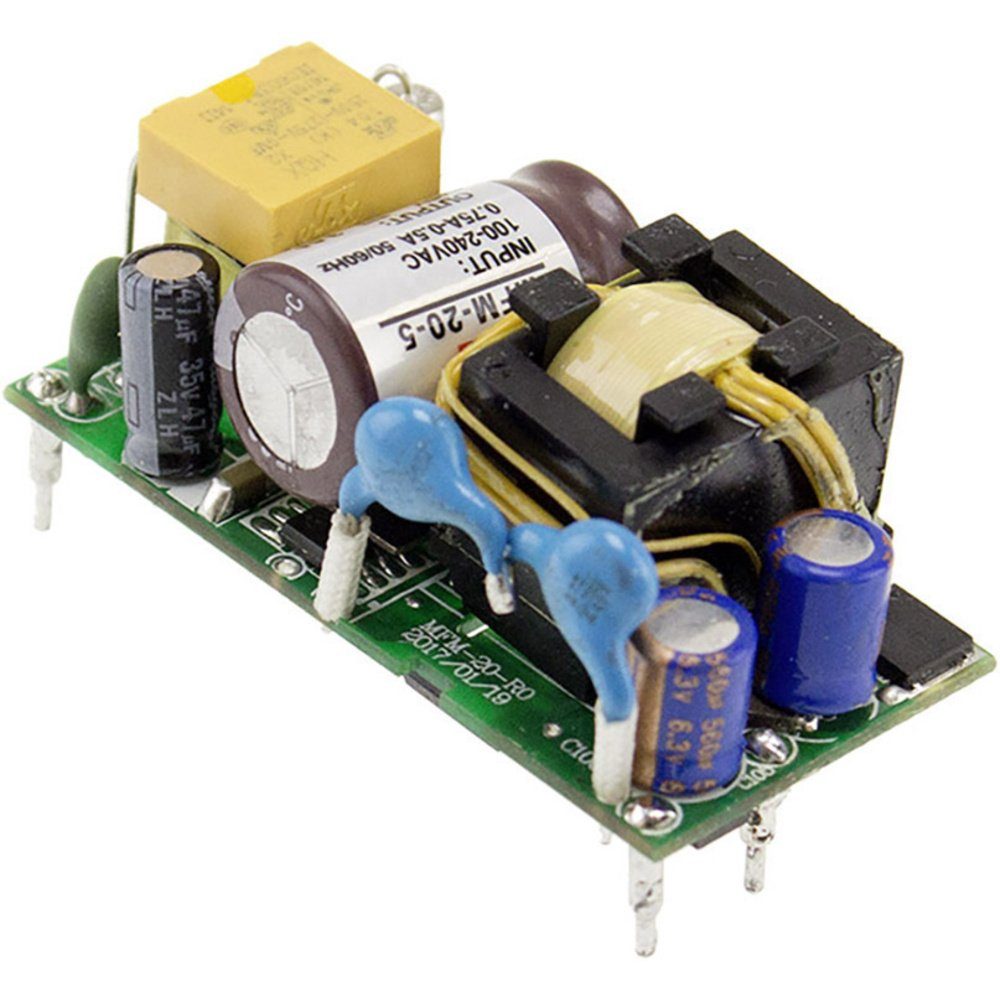 Mean Well MFM-20-12 Schaltnetzteil 12 V/DC 1.8 A 21.6 W AC/DC-Einbaunetzteil