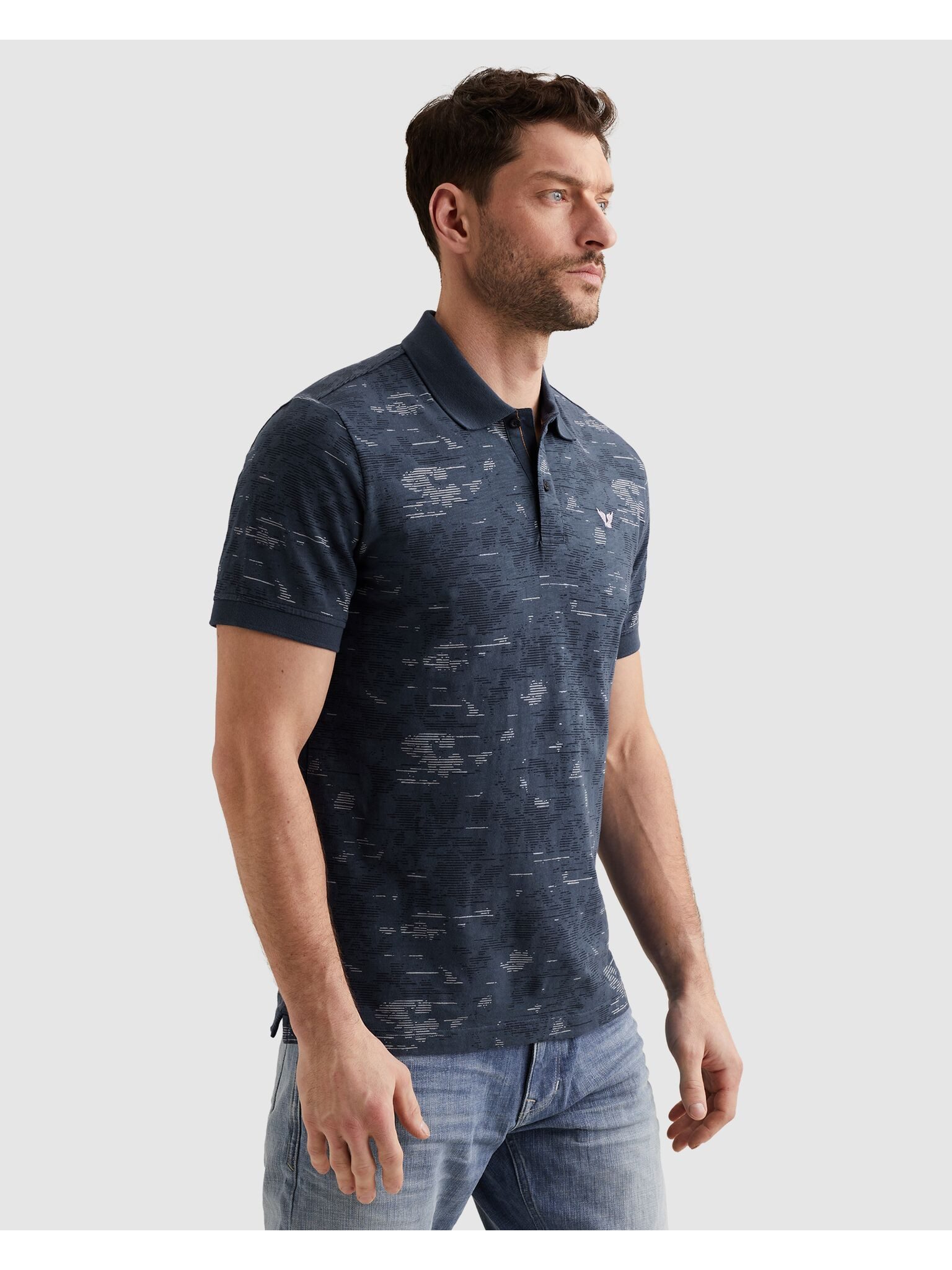 PME LEGEND Poloshirt mit Logo Stickerei günstig online kaufen