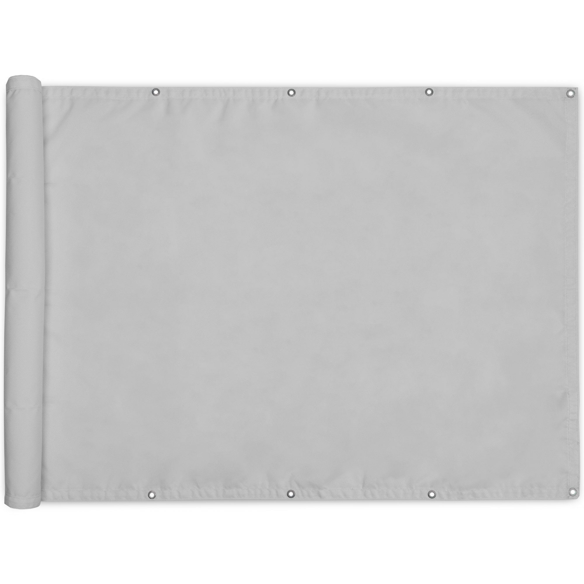 Sol Royal Balkonsichtschutz Balkon Sichtschutz PES SolVision PB2 Grau, 100x günstig online kaufen