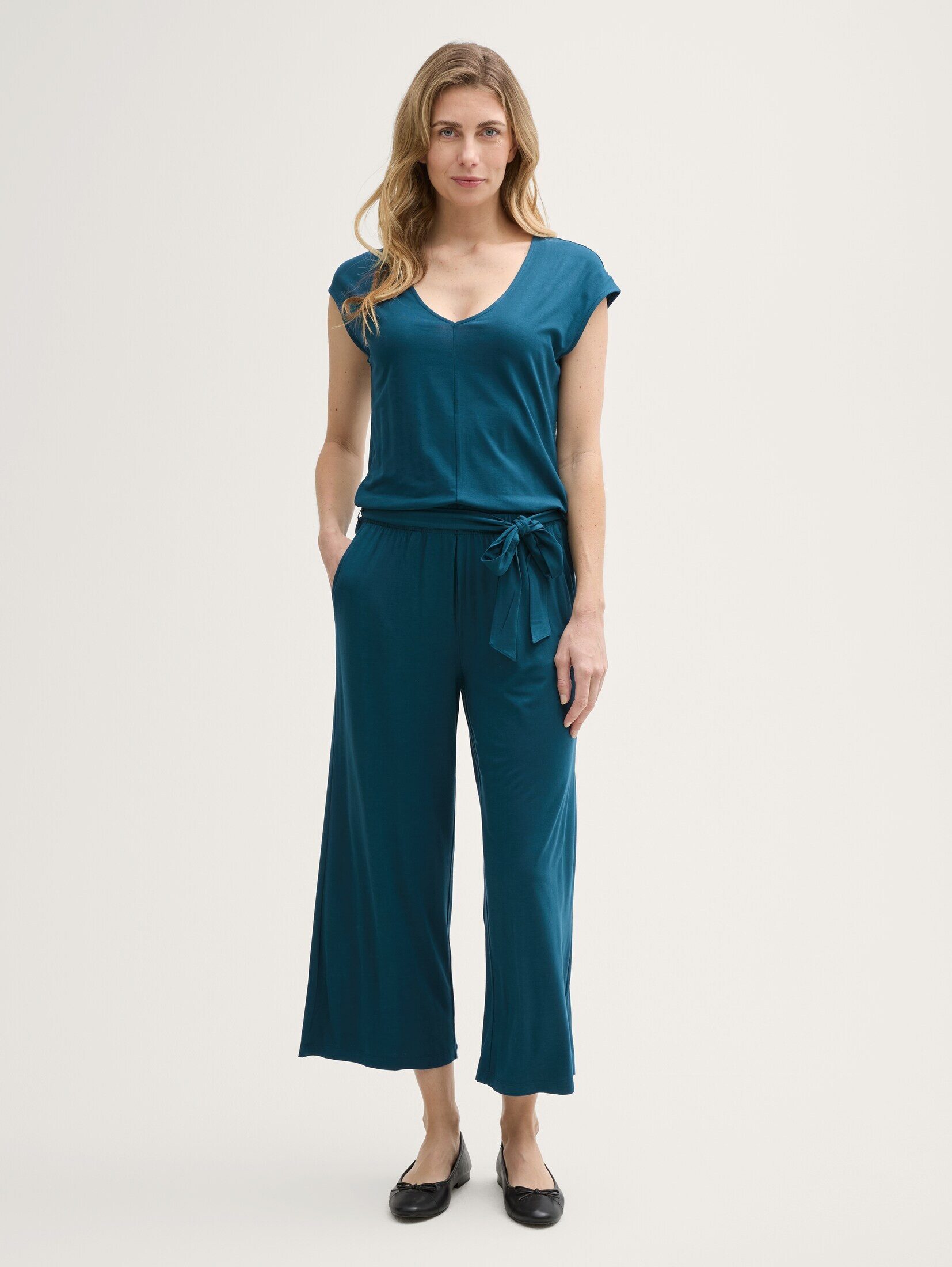 TOM TAILOR Jumpsuit Jersey Jumpsuit mit günstig online kaufen
