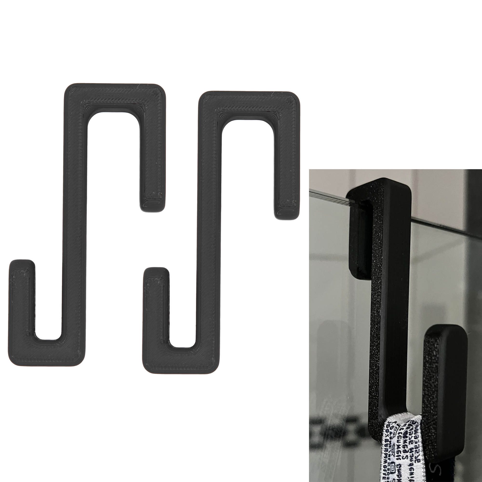 TSB Werk Handtuchhaken Handtuchhaken Duschtür Duschkabine Halter, (2-St), H günstig online kaufen