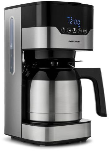 Zachvo Filterkaffeemaschine Mit Thermoskanne – 1,25L Edelstahl, 4,5 Min. Brühzeit, PID-Temperaturkontrolle