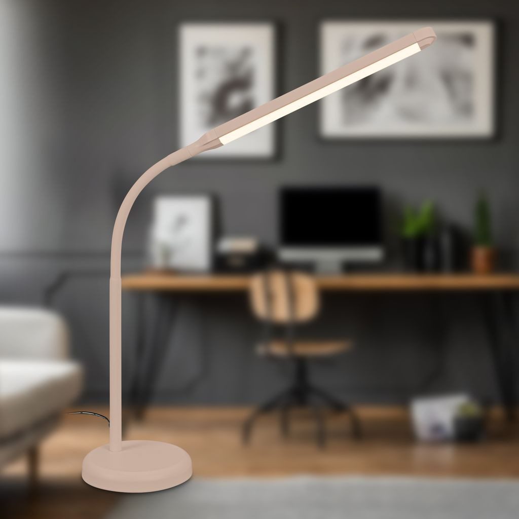 Briloner Leuchten Tischleuchte LED Tischleuchte Schwenkbar Dimmbar Touch CCT, Dimmfunktion, LED fest integriert, 13x72,5 cm, Büro, Wohnzimmer – Bild 2 von 5