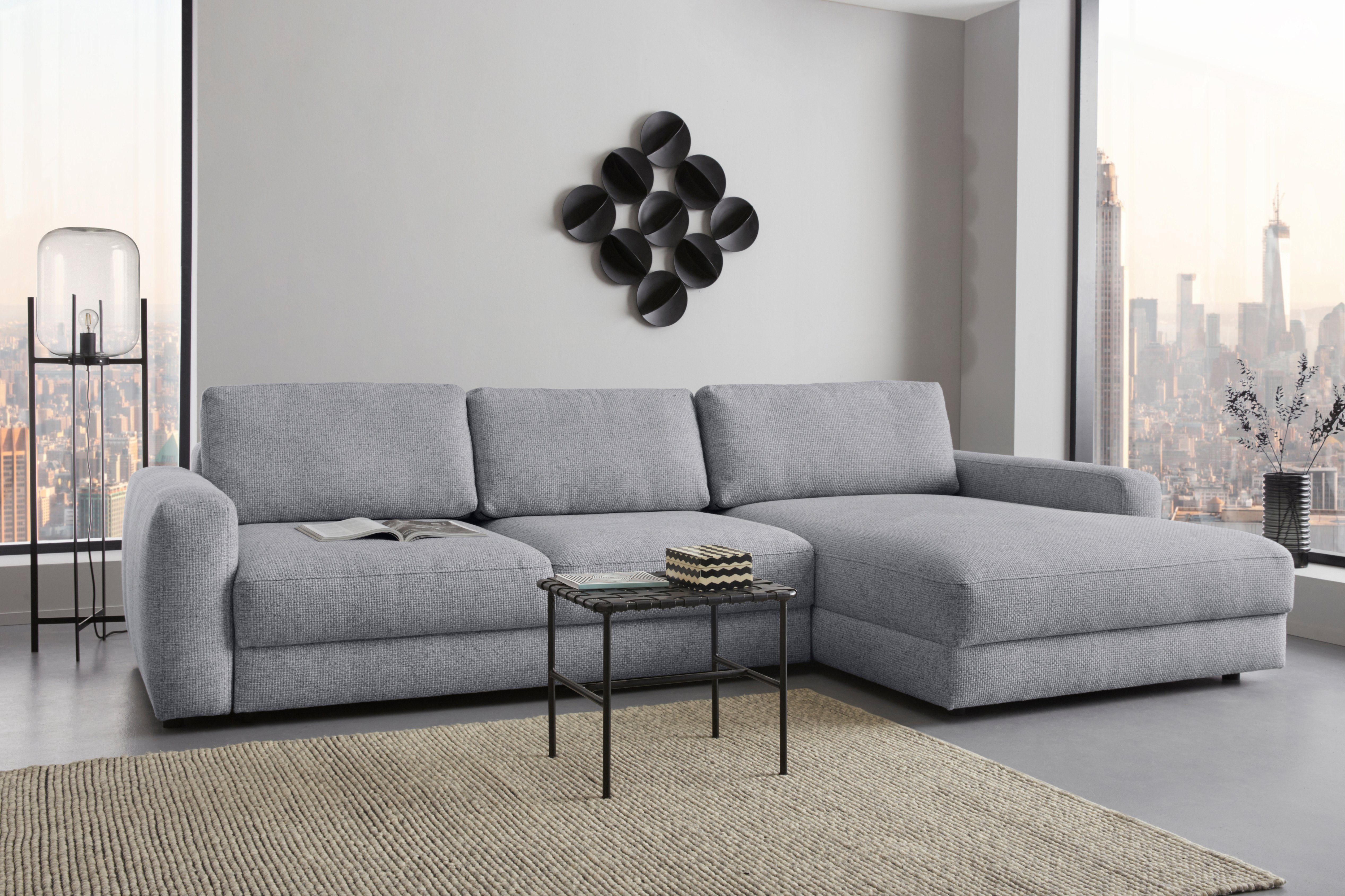 Places of Style Ecksofa "Bloomfield, bequem und elegant, OTTOs Choice, L-Fo günstig online kaufen
