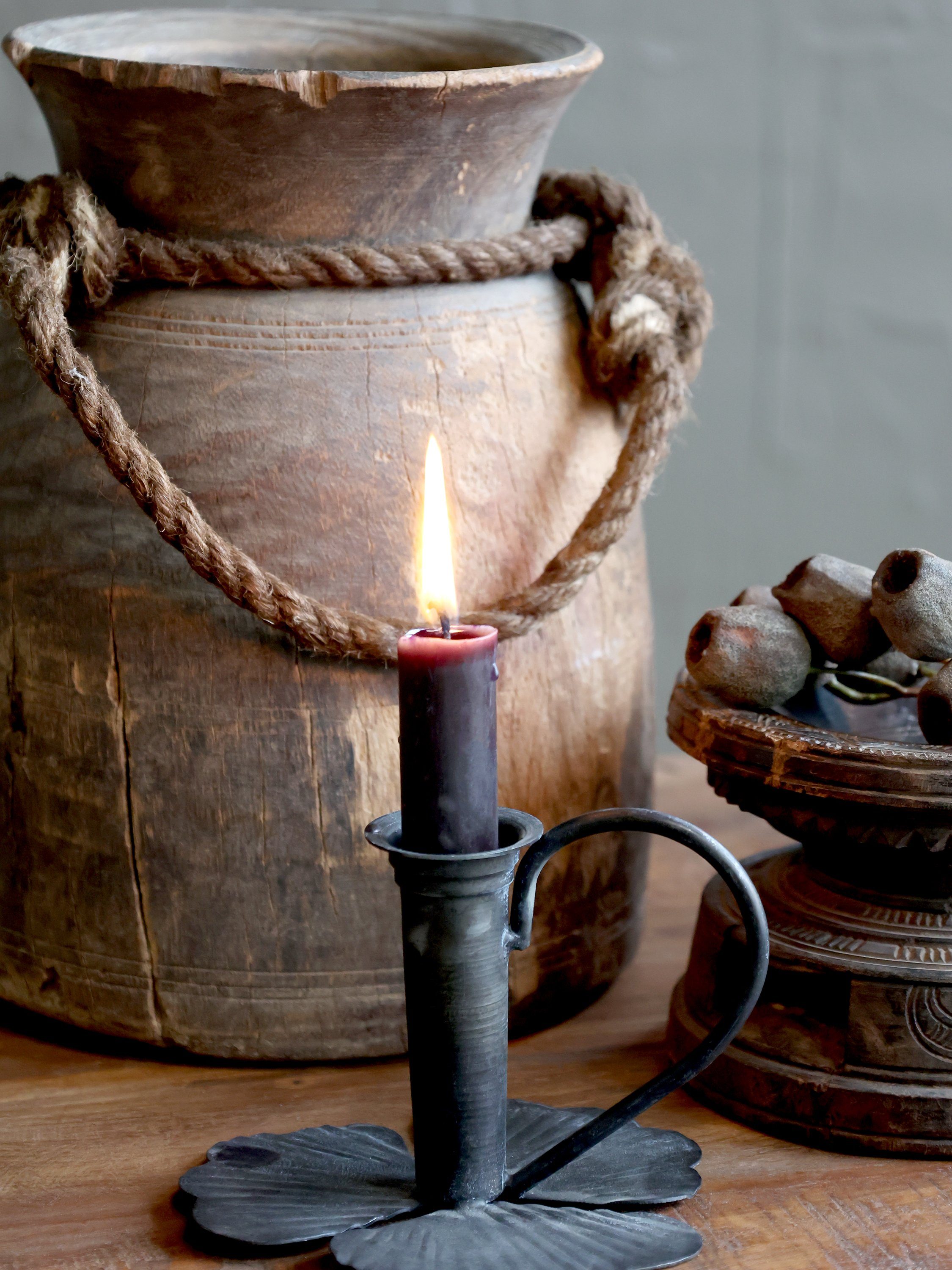 Chic Antique Kerzenhalter Chic Antique Kerzenständer Kerzenhalter mit Henke günstig online kaufen