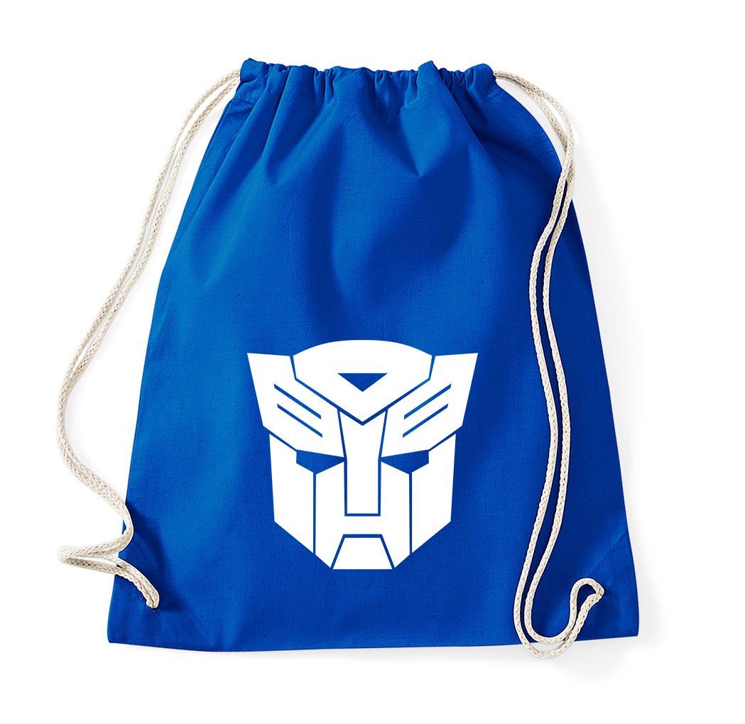 Turnbeutel Autobot Baumwoll Tasche Turnbeutel