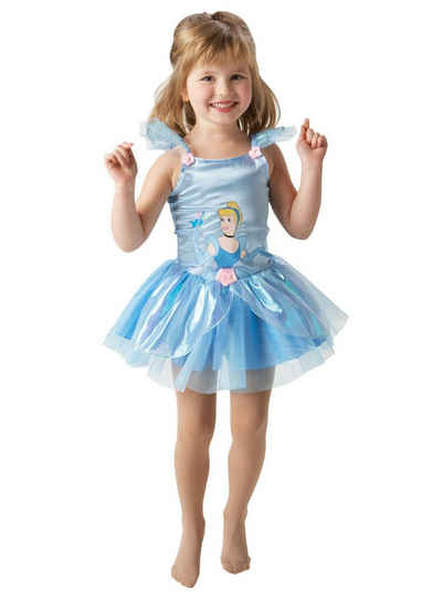 Rubie´s Kostüm Disney Prinzessin Cinderella Tutukleid für Kinder, Klassische Märchenprinzessin aus dem Disney Universum im Ballerina-Tu