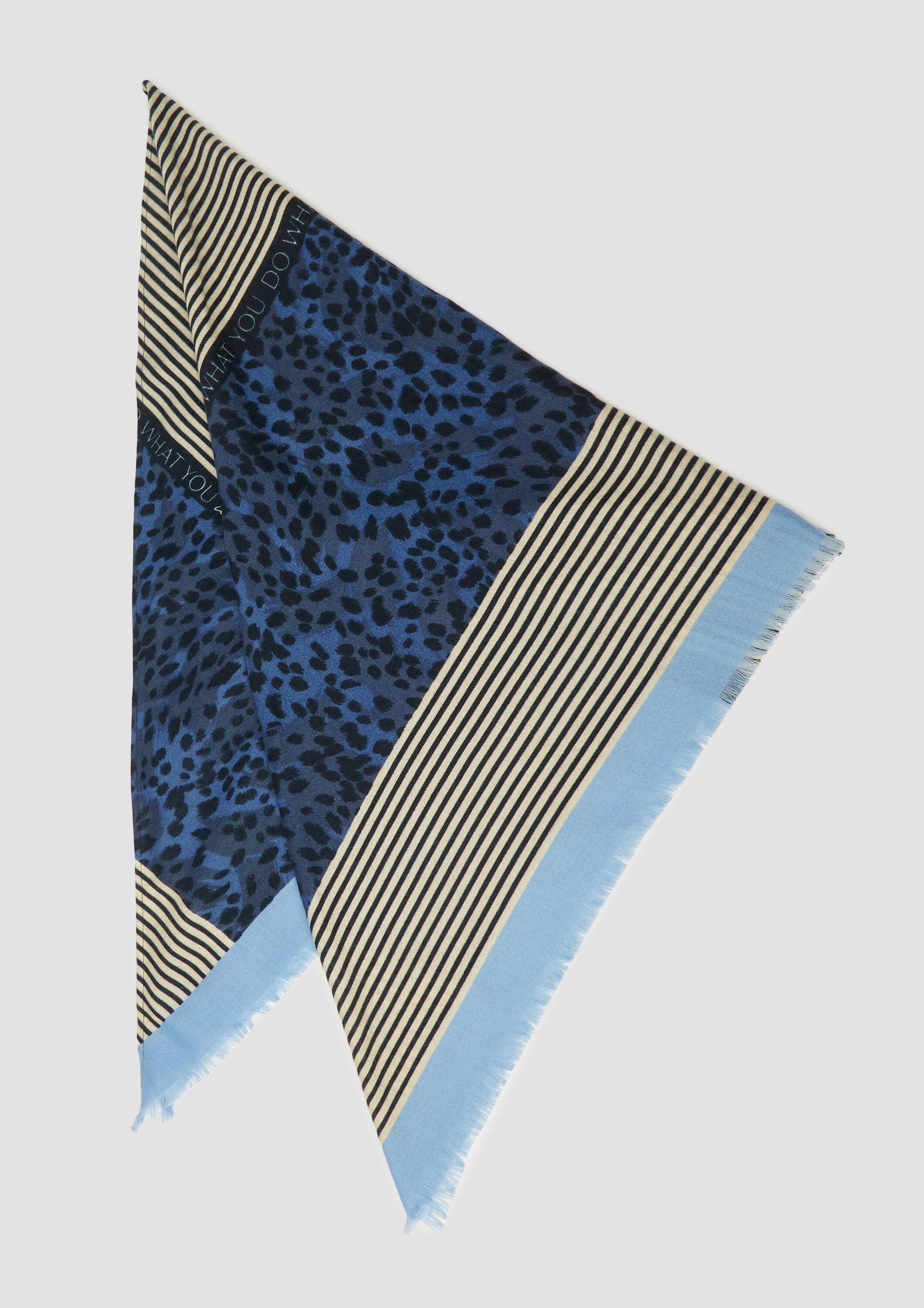 s.Oliver Schal Schal, Tuch mit Leo-Print günstig online kaufen