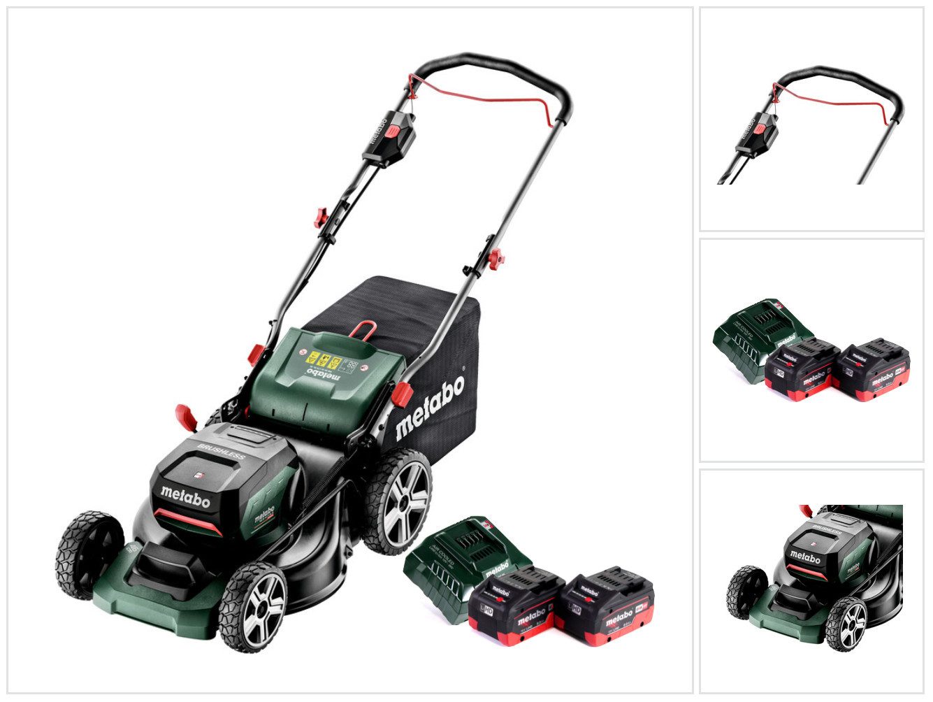 metabo Akkurasenmäher RM 36-18 LTX BL 46 Akku Rasenmäher 36 V (2x 18 V) 46 cm Brushless +