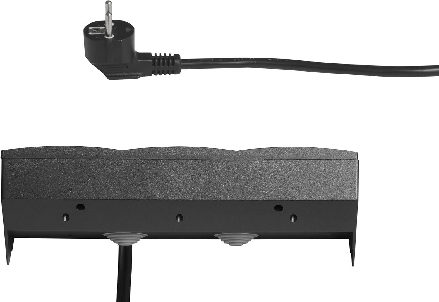 McPower Steckdosenblock Flair Ecksteckdose 3-Fach Steckdose mit Kabel Mehrfachsteckdose (Kabellänge 200 m)