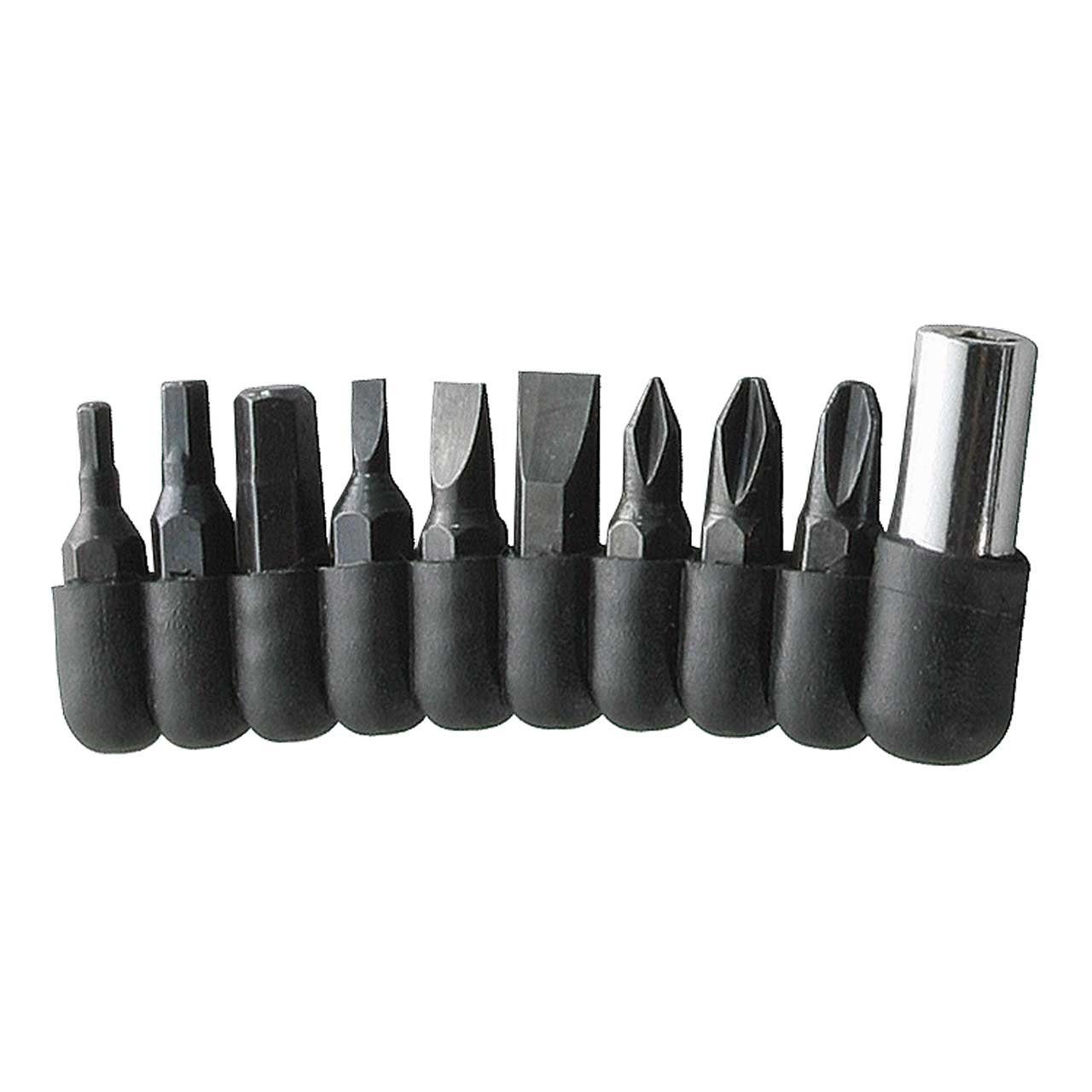 Herbertz Multitool Herbertz Multitool 9 Funktionen Edelstahl mit Bitsatz