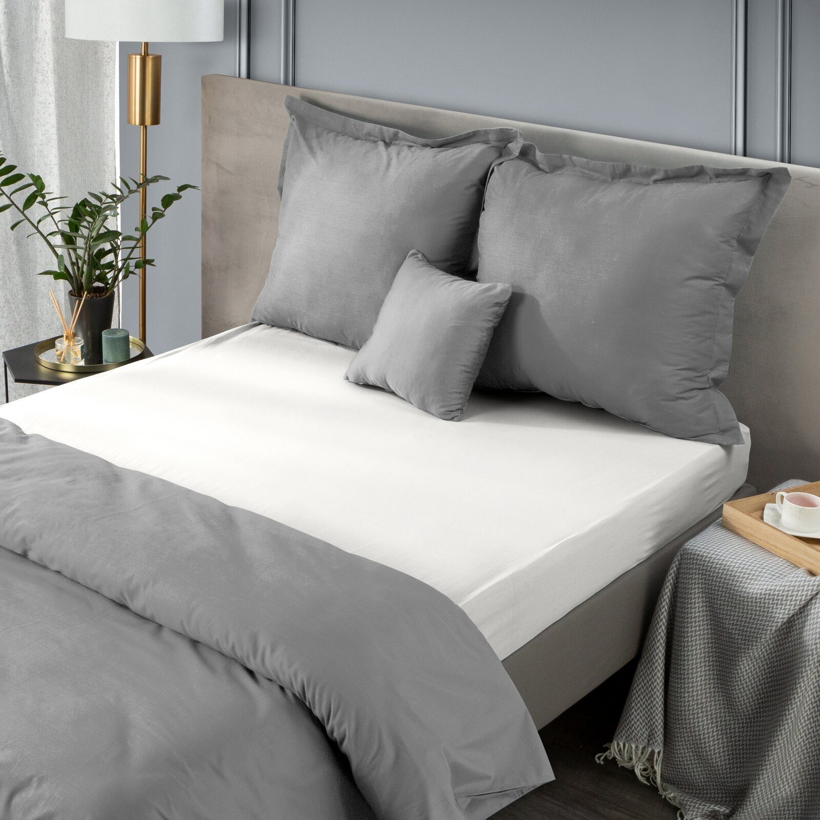 Design91 Bettlaken Weiche JERSEY Betttücher mit Gummizug Spannbettlaken, Ba günstig online kaufen