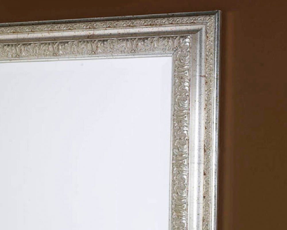 ASR Rahmendesign 54cm Modell 4,5cm Wandspiegel Facettenspiegel), 134cm außen Rahmengröße (Blattsilber, x rechteckig Salamanca, x