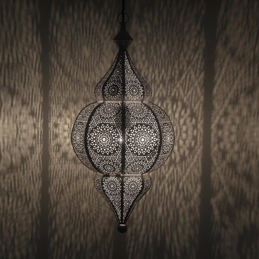 Casa Moro Deckenleuchte »Orientalische Lampe Jamila weiss gold mit