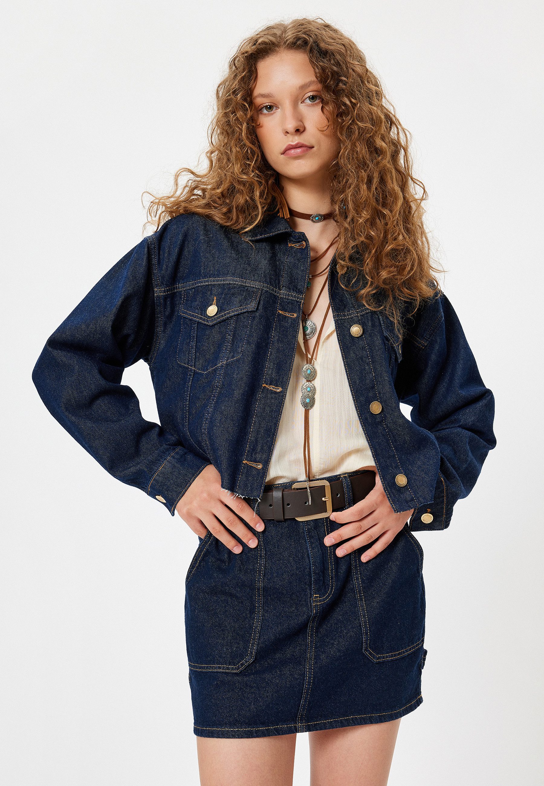 Koton Jeansjacke Relax Denim