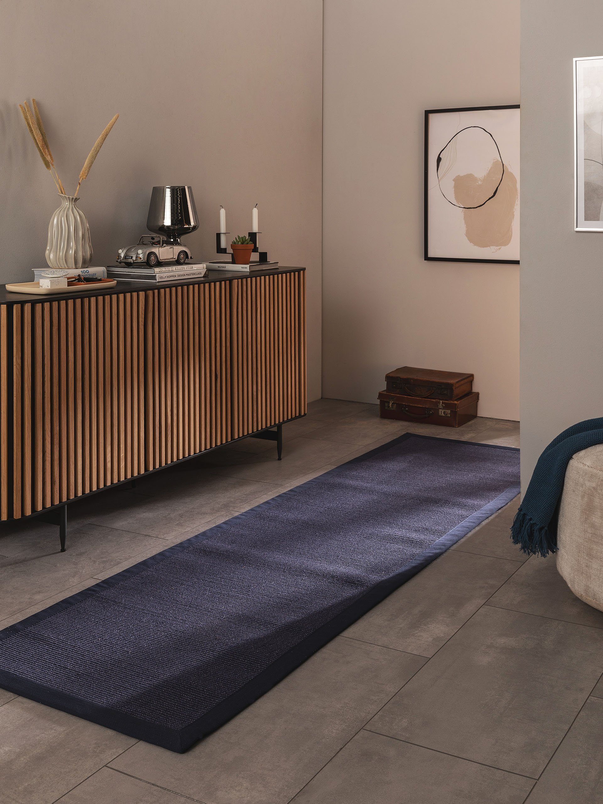 benuta Sisalteppich Sana, rechteckig, Höhe: 5 mm, 100% Sisal Naturfaser, Te günstig online kaufen