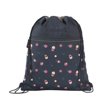 coocazoo Schulranzen Schulrucksack-Set MATE Bubble Dreams 3-teilig (3-teilig), ergonomisch, reflektiert, Körpergröße: 135 - 180 cm