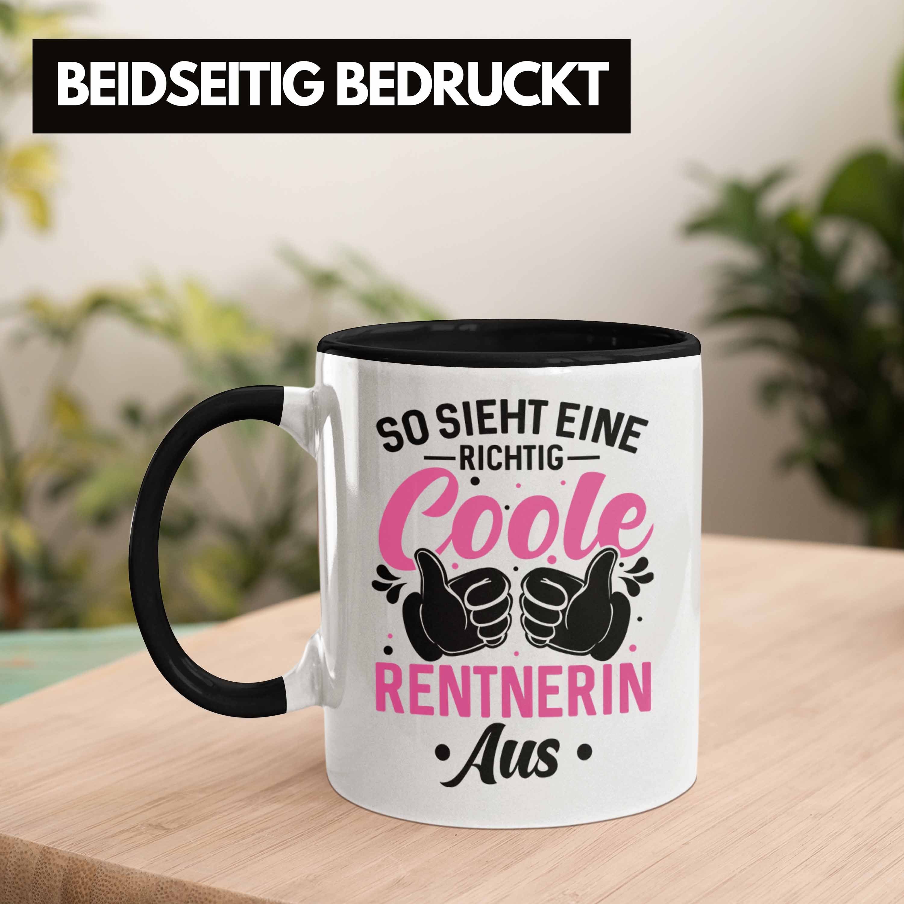 Kollegin So Trendation Tasse Schwarz Richtige Geschenkidee Aus Sieht Rentnerin Trendation Coole Eine Pension Geschenk Tasse Renteneintritt -