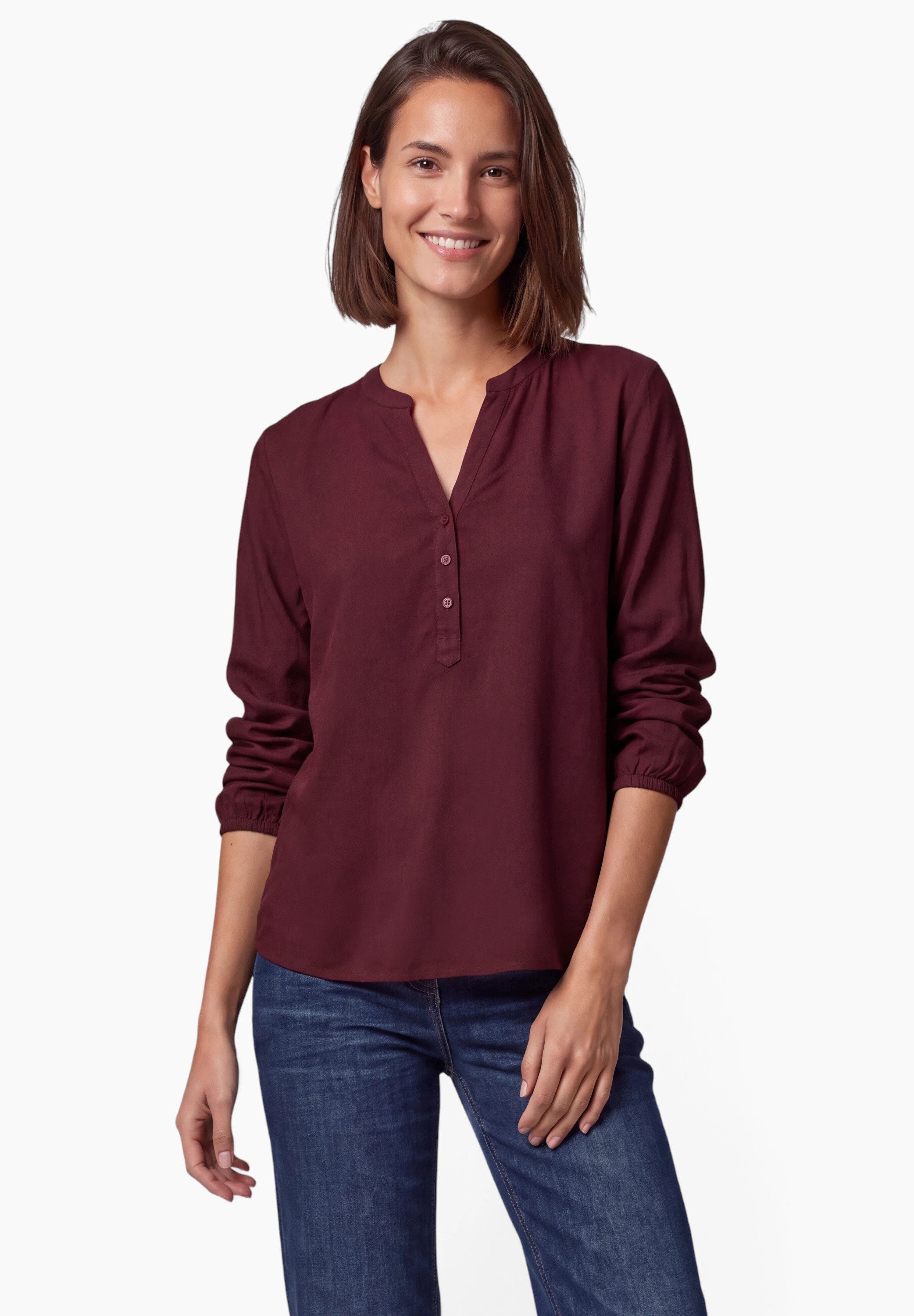 CECIL Shirtbluse aus softer Viskose