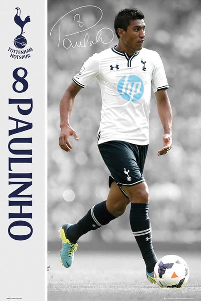 Poster Fußball - Poster - Tottenham Hotspur - Paulinho 13/14