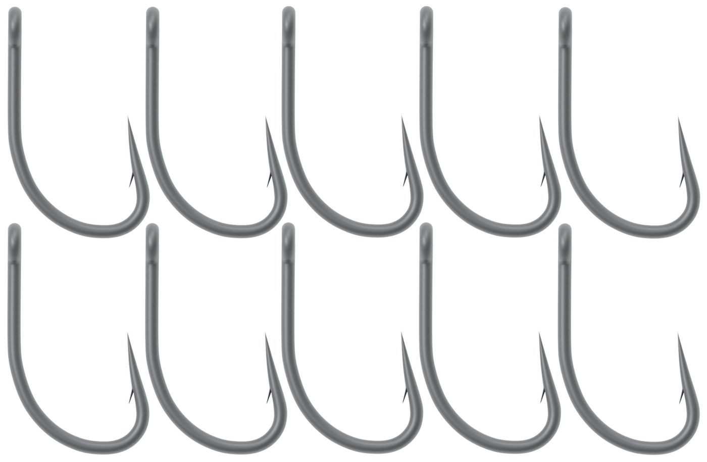 Karpfenhaken RidgeMonkey Ape-X Straight Point Barbed - 10 Karpfenhaken