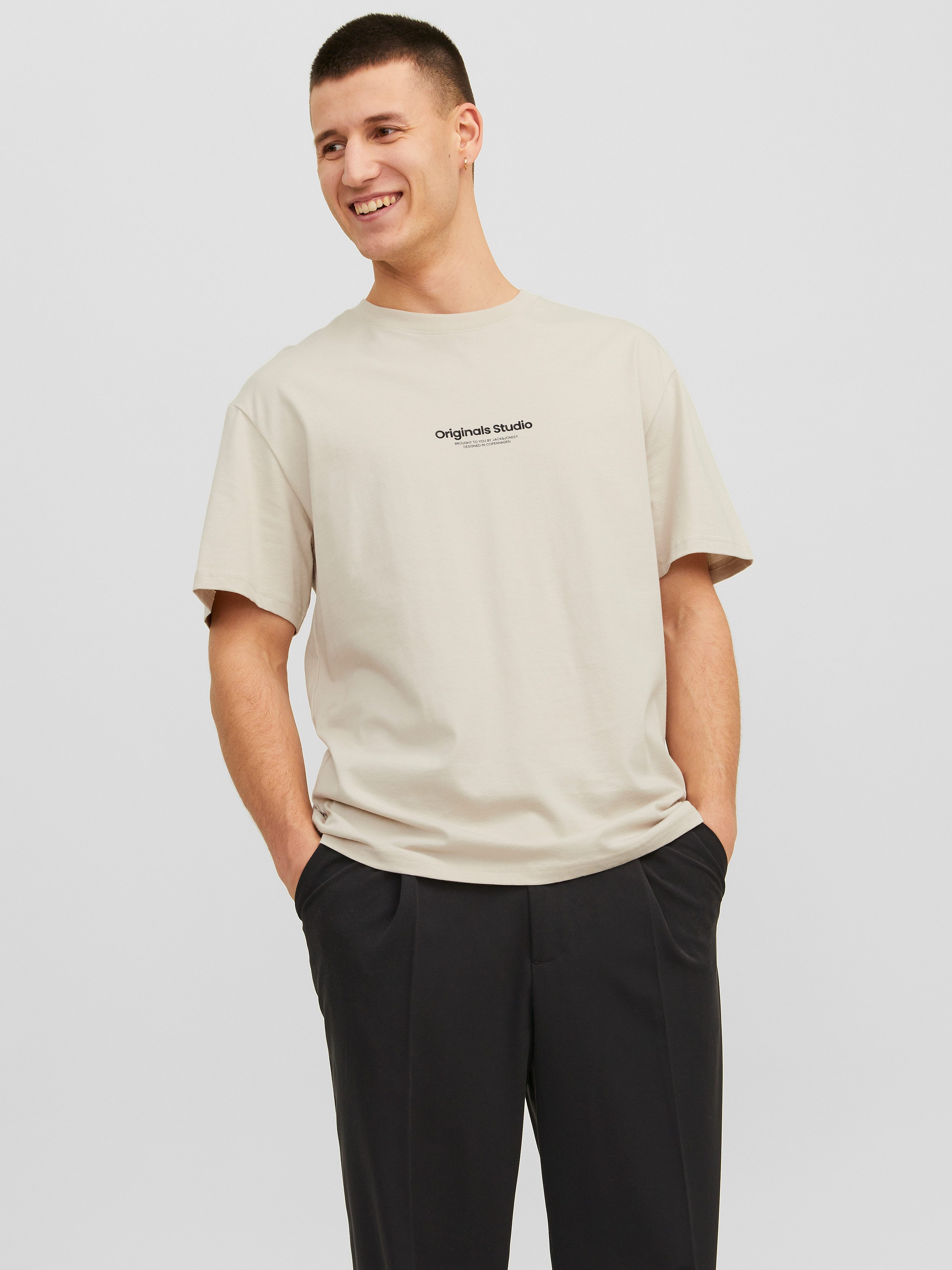 Jack & Jones Rundhalsshirt JORVESTERBRO TEE SS CREW NECK NOOS günstig online kaufen