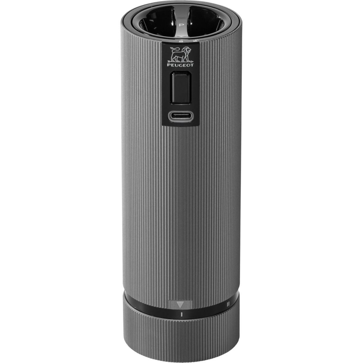 PEUGEOT Gewürzmühle Line Electric Carbon Pfeffermühle 15cm CARBONE